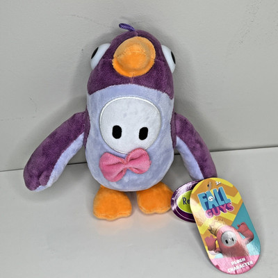 FALL GUYS Ultimate Knockout Plush : Peppy Penguin 8'' Plush Toy Official