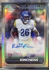 2024 Topps Chrome - Rookie Autographs Kamren Kinchens #RA-KKI (AU, RC)
