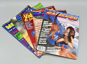 Lot of 5 Vintage 1980's 1990's Video Game Magazines GamePro Mega Play Sega MORE!