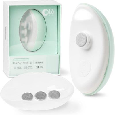 Cortaunas Electrico Recargable Bebe Neonatos Kit Uñas LED Portatil Infantil
