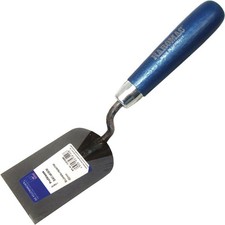 Stuccoer spatula w.50mm beech wood handle hardened. quality HAROMAC