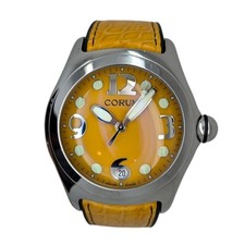 Corum Bubble 44mm Yellow Dial Swiss Quartz Wa...