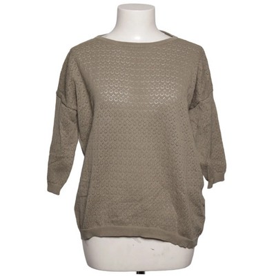 Sa.Hara Blue, Strickpullover, Größe: S, Grau, Baumwolle, Musterstrick #GUh