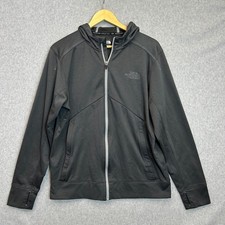 The North Face Hoodie Sweater Gray Black Mountain Athletics Full Zip Mens Medium