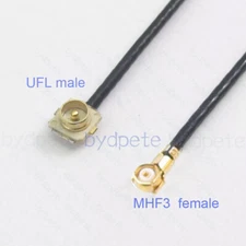 IPX3 MHF3 female to IPX IPX1 U.FL UFL male Pigtail Cable Coaxial 50ohm adapter