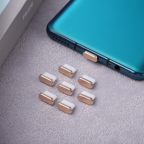 8 Pcs USB C Plugs Type C Covers Phone Port Caps Protectors Compatible with Most - Zdjęcie 5 z 11