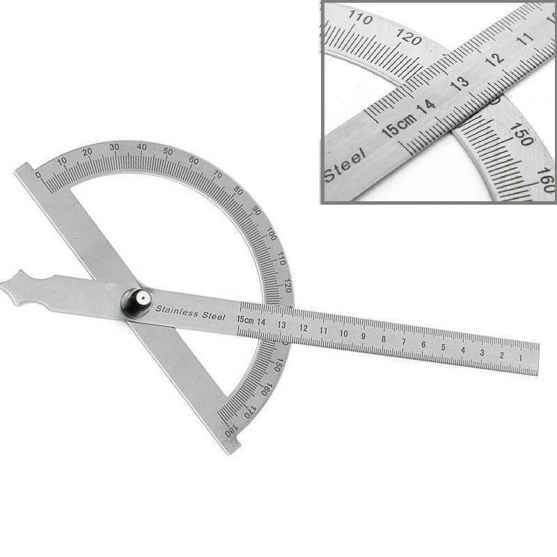 Ej.Life 0 180 Grad Edelstahl Winkelmesser, Winkelme Produktbild-Vorschau 8