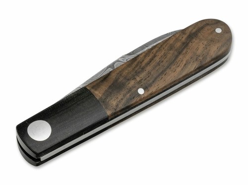 Böker Barlow Prime Tirpitz-Damast Taschenmesser Slipjoint Walnuss - 117942DAM - Bild 14 von 21