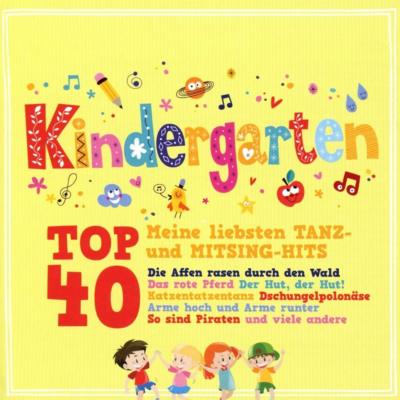 KINDERGARTEN TOP 40 - MEINE LIEBSTEN TANZ- UND MITSIND-HITS  2 CD NEU