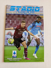 ce rivista "stadio napoli", partita napoli-salernitana,programma ufficiale 2023