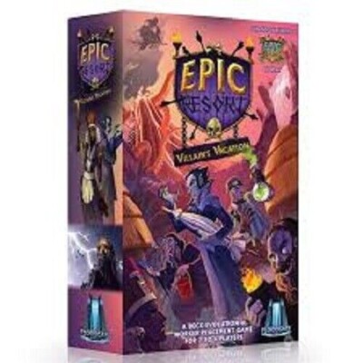 EPIC RESORT VILLAINS HOLIDAY BRETTSPIEL 2-4 Spieler 2016 BRANDNEU & VERSIEGELT