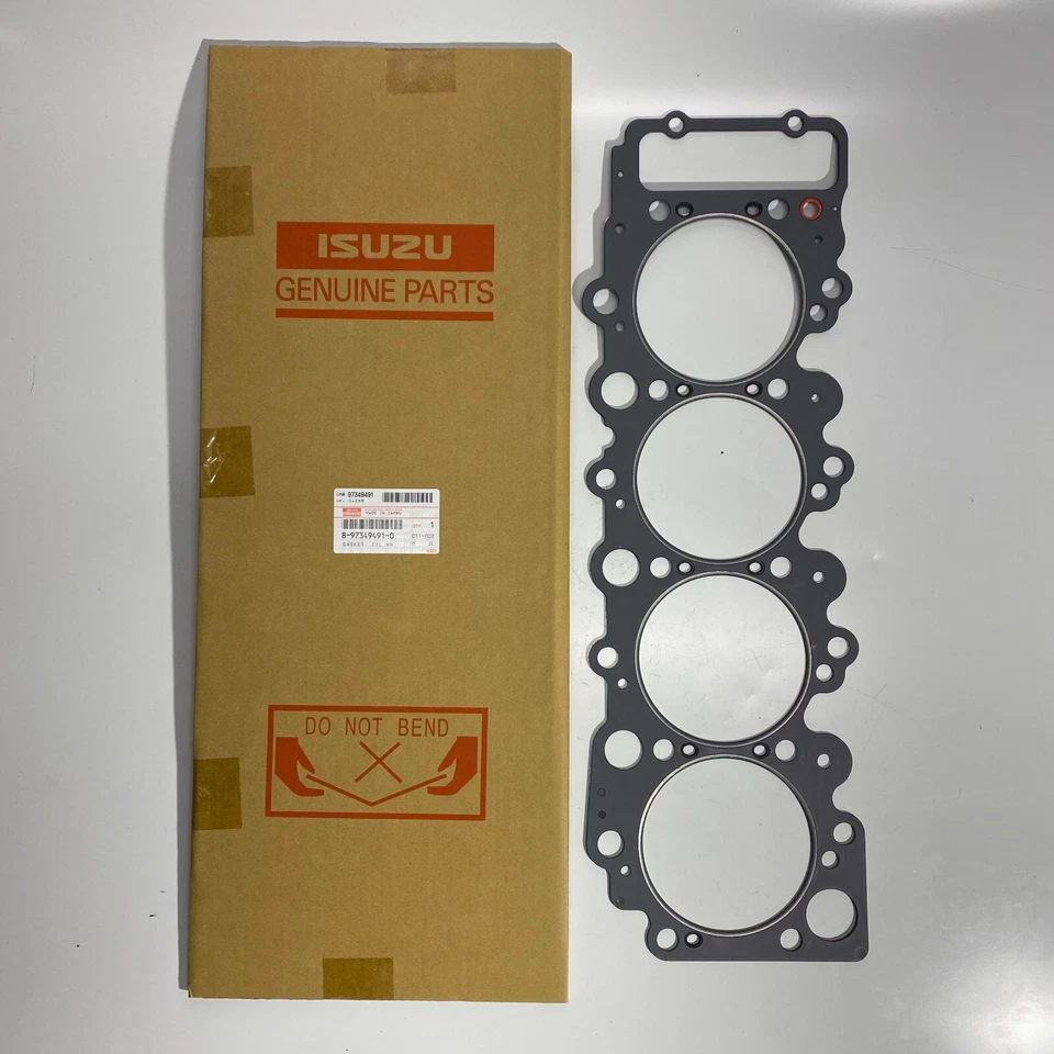 Gasket Cylinder Head for ISUZU NPR NQR 4,6 4HG1-T 4HG1 (T=1575) OEM 8973494910 - Image 3 of 4