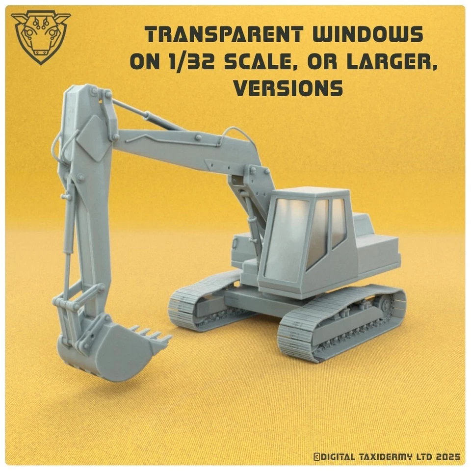 Priestman Mustang 120 scale model. British vintage excavator plant machinery - Image 3 of 4