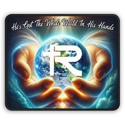 He's Got The Whole World In His Hands Gaming/Mouse Pad