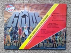15year Anniversary G,I, Joe  Early Bird Certificate & Backgroud 1997  NEW