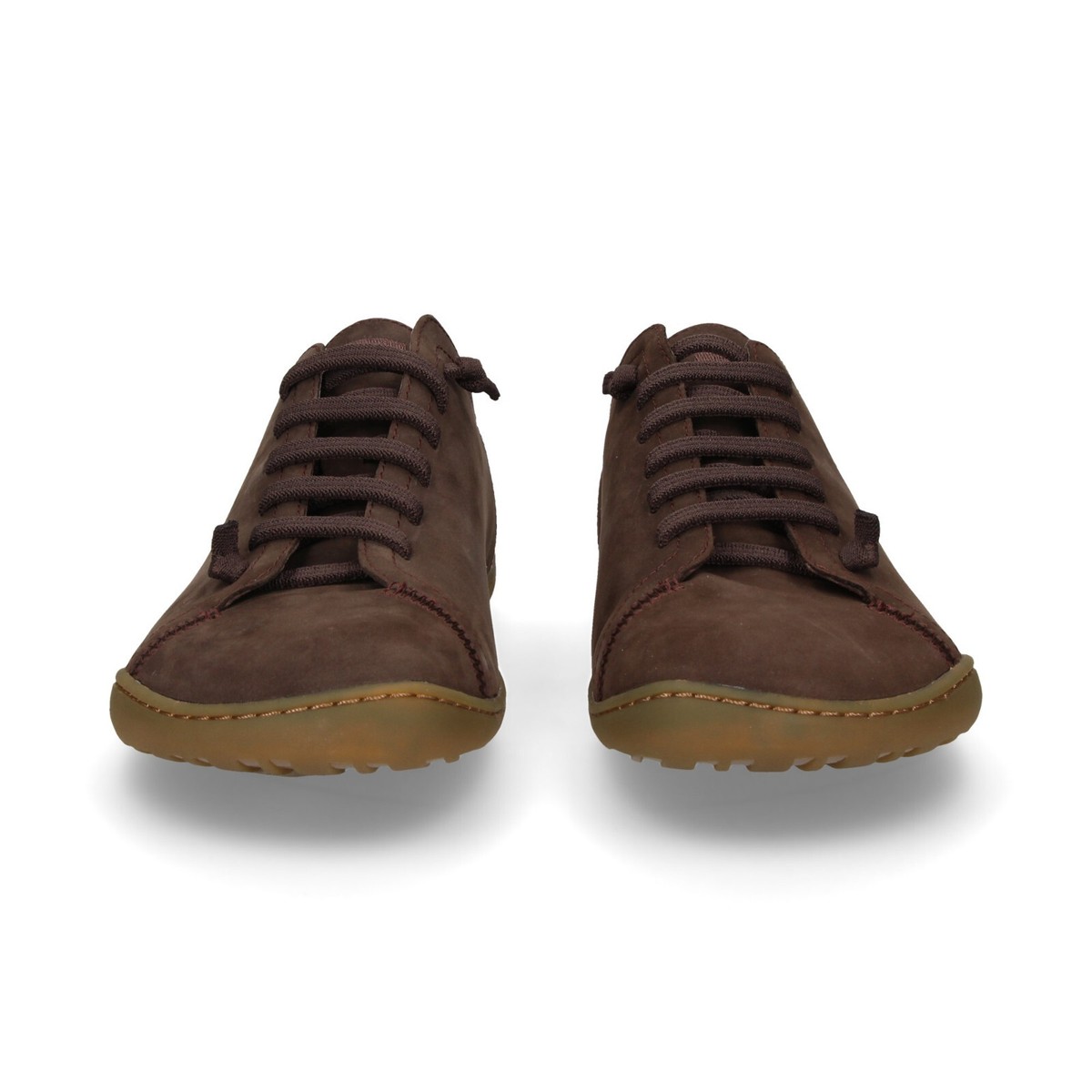 Mens Camper Peu Cami Brown Nubuck Leather Sneakers Slip On Shoes