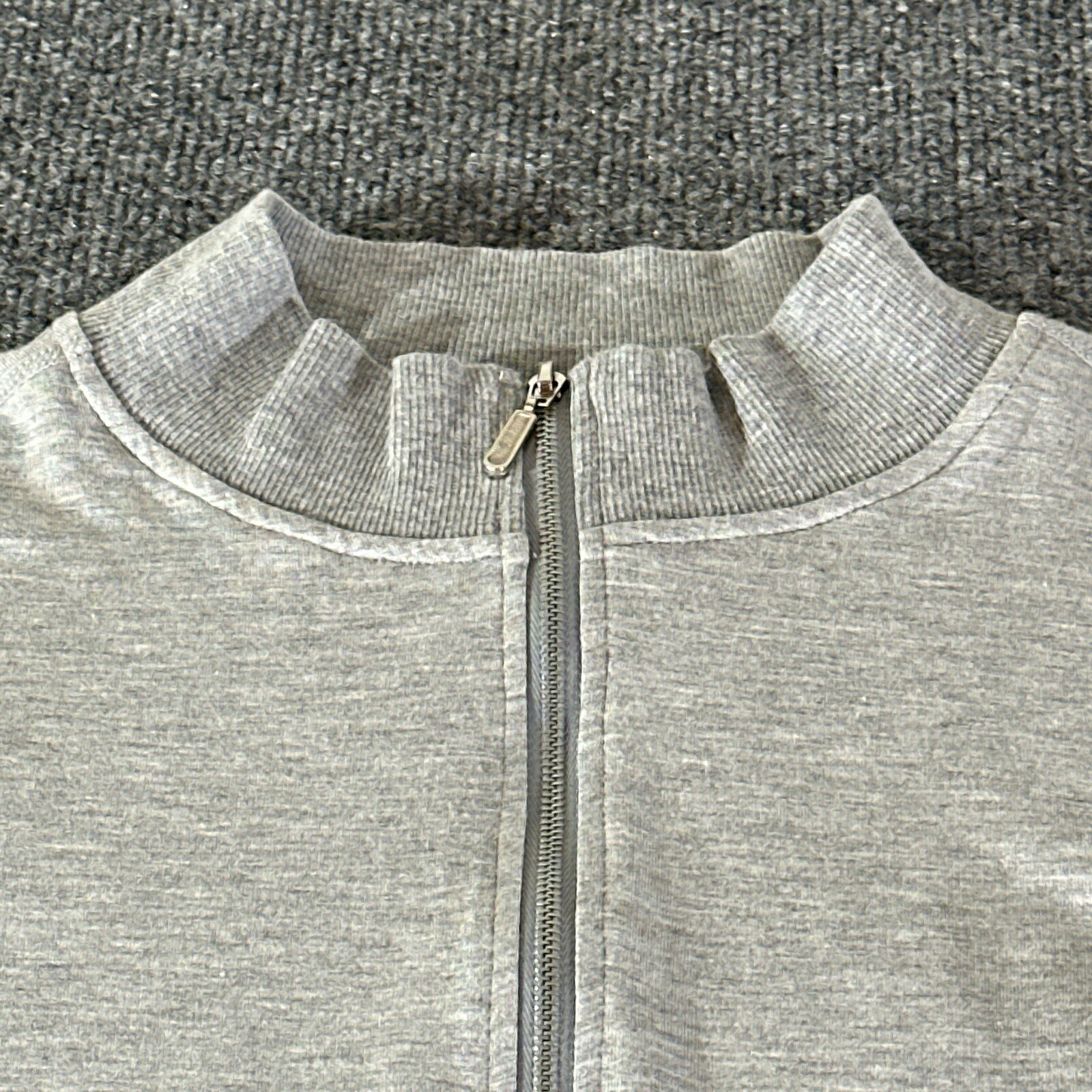 Straight Down Jacket Womens Medium Gray Long Slee… - image 7