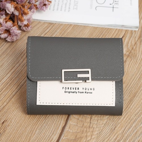 Small Leather Wallet Women's Trifold Credit Card Holder Purse Money Clip Handbag - Picture 11 of 22