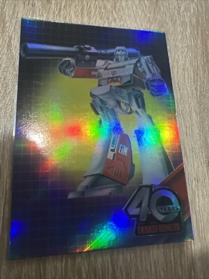 Megatron 2024 Dynamite Transformers 40th Anniversary Holofoil #10 Robot Mode HOT