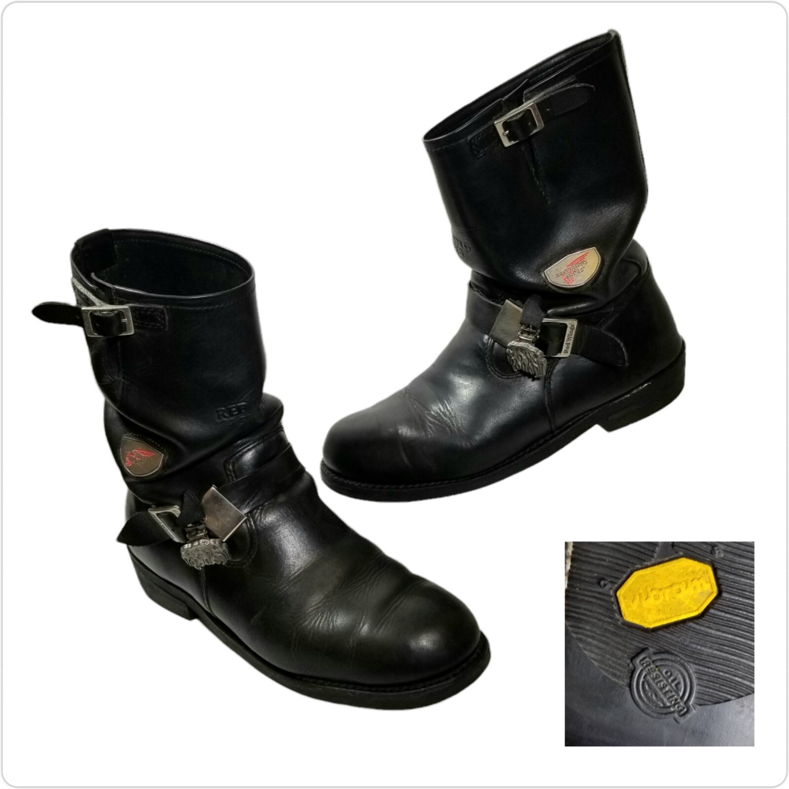 Biker Boots Vibram Soles 