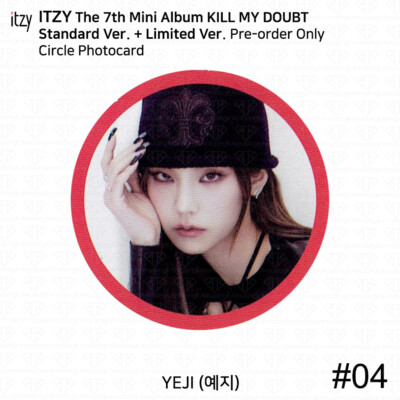 ITZY KILL MY DOUBT Standard Ver Limited Ver Pre Order Itzy