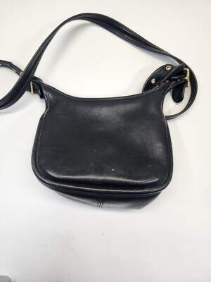 Coach Vintage Leather Purse 9950 Black Janice Legacy Bag | eBay