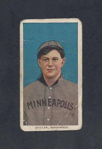 T206 - LEE QUILLEN - MINNEAPOLIS MILLERS - POLAR BEAR REVERSE - NICE!!