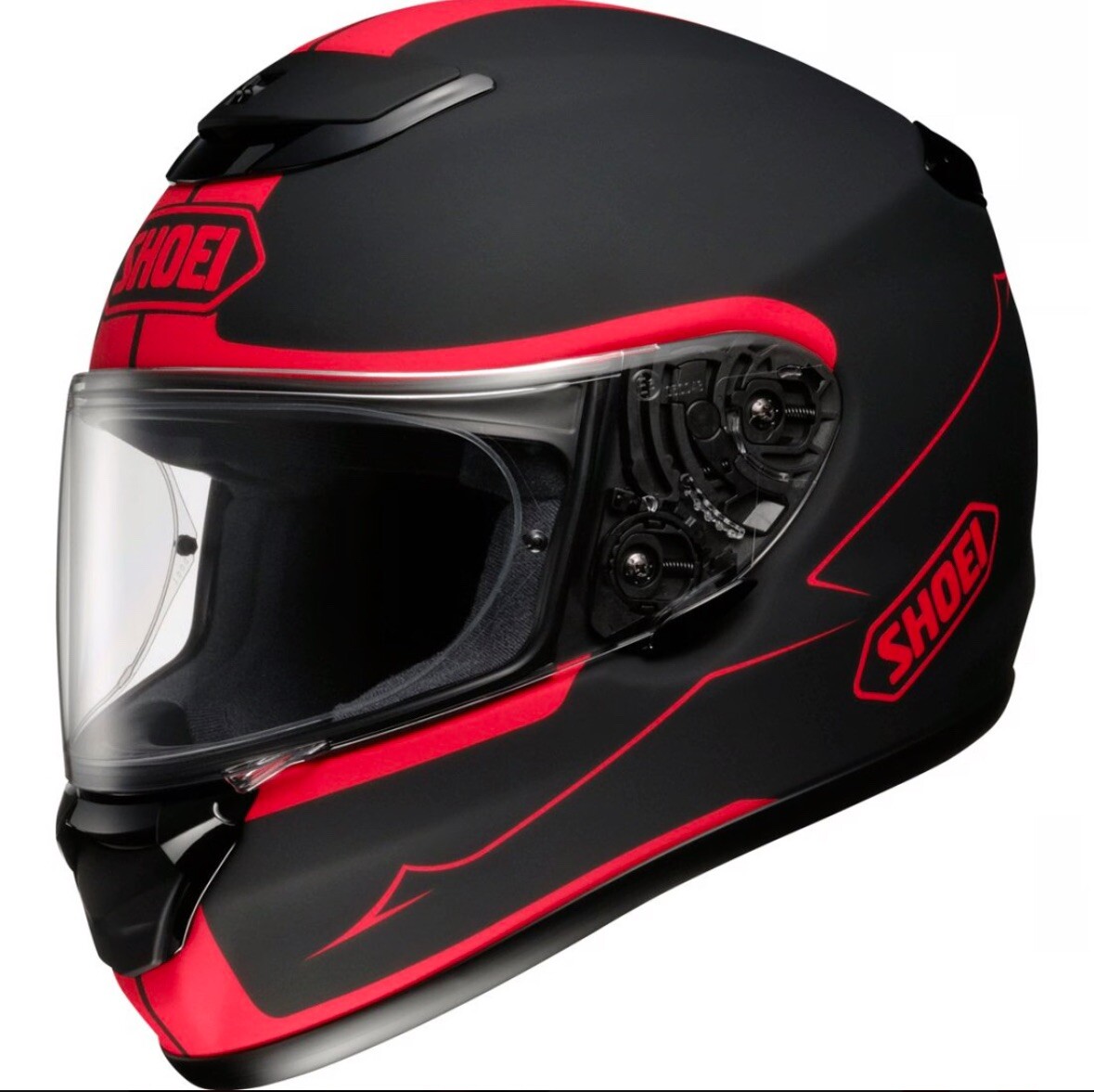 NEW SHOEI QWEST BLOODFLOW TC MOTORCYCLE HELMET SMALL RED BLACK | eBay
