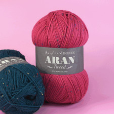 Hayfield Bonus Aran Tweed with Wool Yarn - 400g Ball