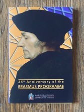 MALTE MALTA 2 € EURO 2022 "35 Ans Programme ERASMUS" en COINCARD