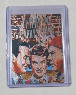 It Happens Every Spring Platinum Artist Signed  Comedy Classic  Trading Card 1/1