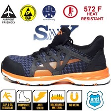 Puma Composite Toe Slip Heat Resistant Static Dissipative Work Boots Shoes