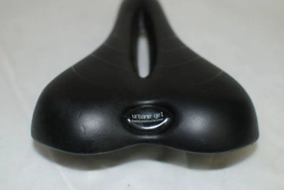 Freedom Urbane Gel Men's Bicycle Saddle Seat Black w Relief Cut Out - Image 2 of 2