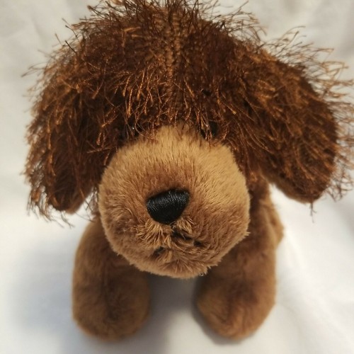 Ganz Webkinz Brown Dog 9" Plush Puppy Shaggy Stuffed Animal Toy HM195 NO CODE - Picture 3 of 8