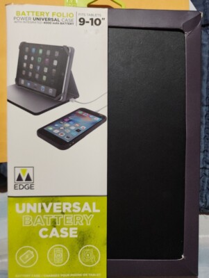 Microsoft M-Edge universal Tablet Case Cover 9 and 10  Battery folio Case