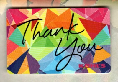 KOHL'S Thank You ( 2015 ) Gift Card ( $0 )