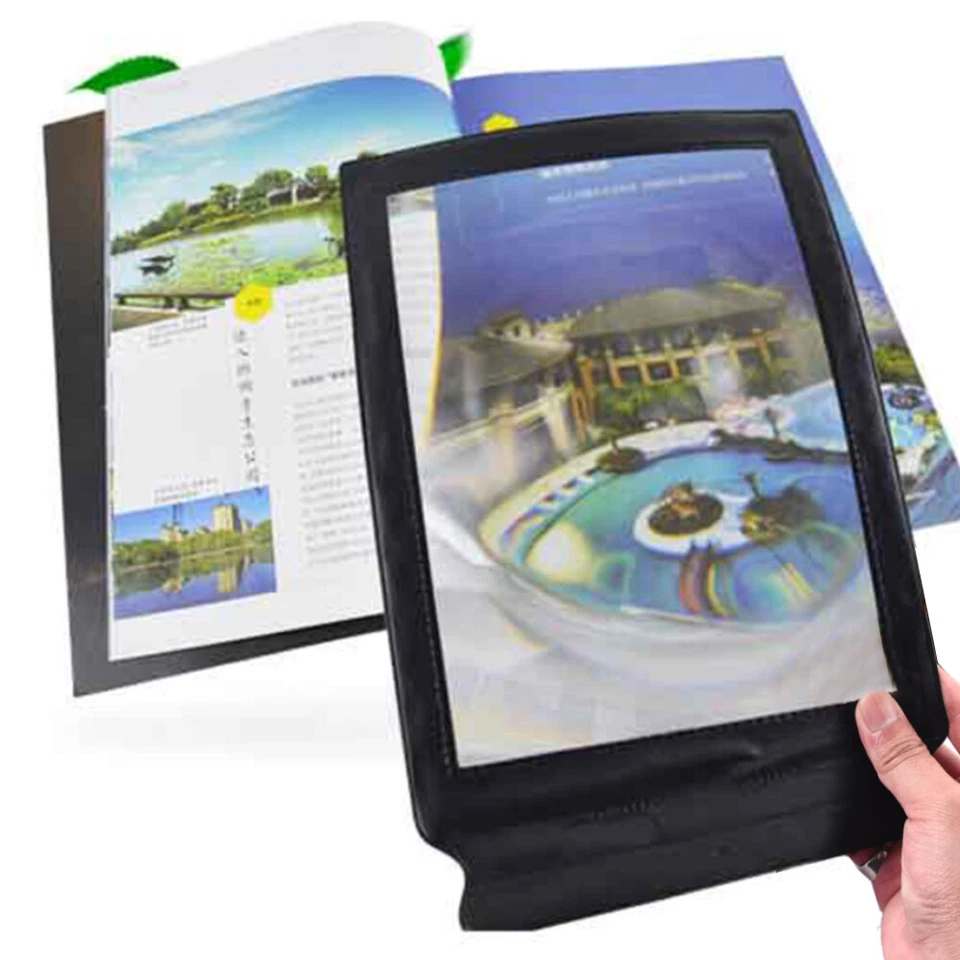 Full Page Magnifier Sheet 3x Big Large Magnifying Glass Reading Book Aid Lens_UK - Image 4 of 4