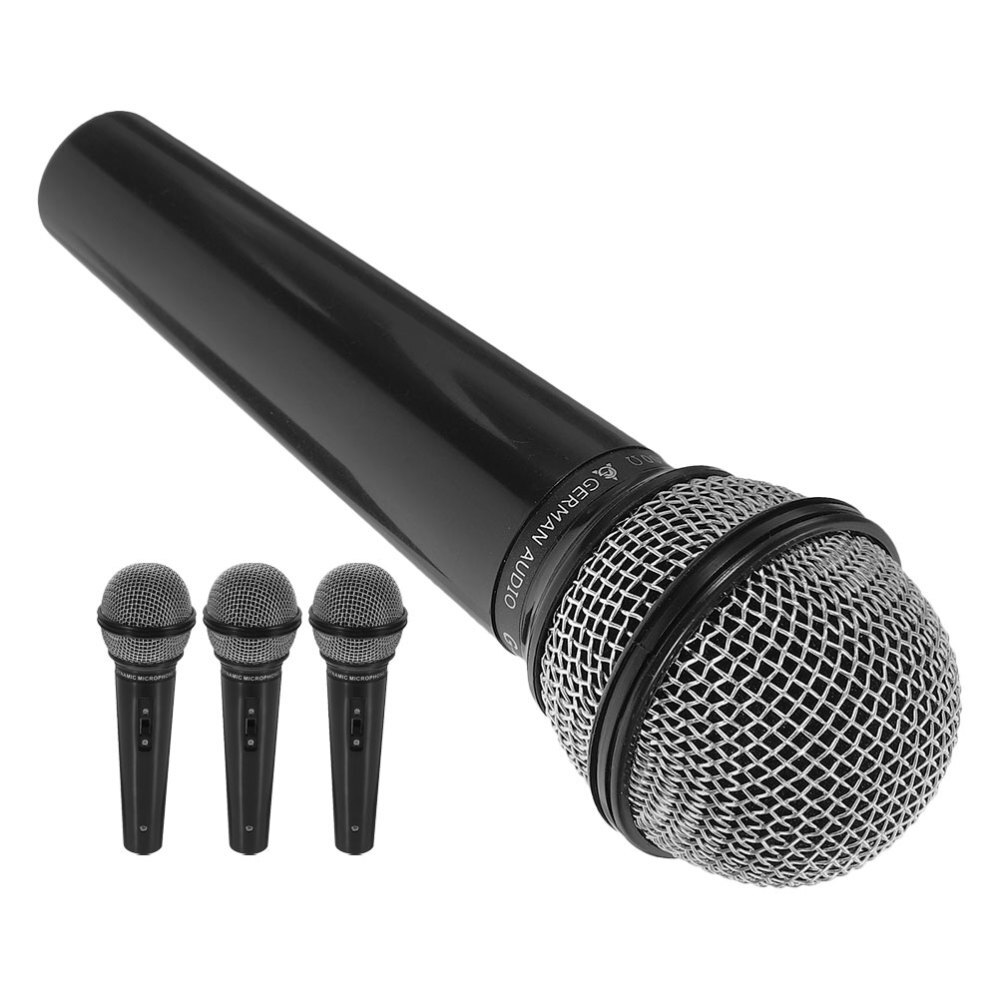 4 Pcs Plastic Microphone Prop Microphone Costume Prop Kids Play Microphone