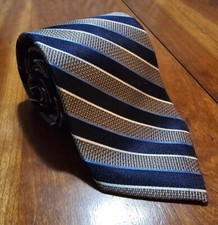 Jos A Bank Reserve Multicolor Striped Long Silk Neck Tie NWT