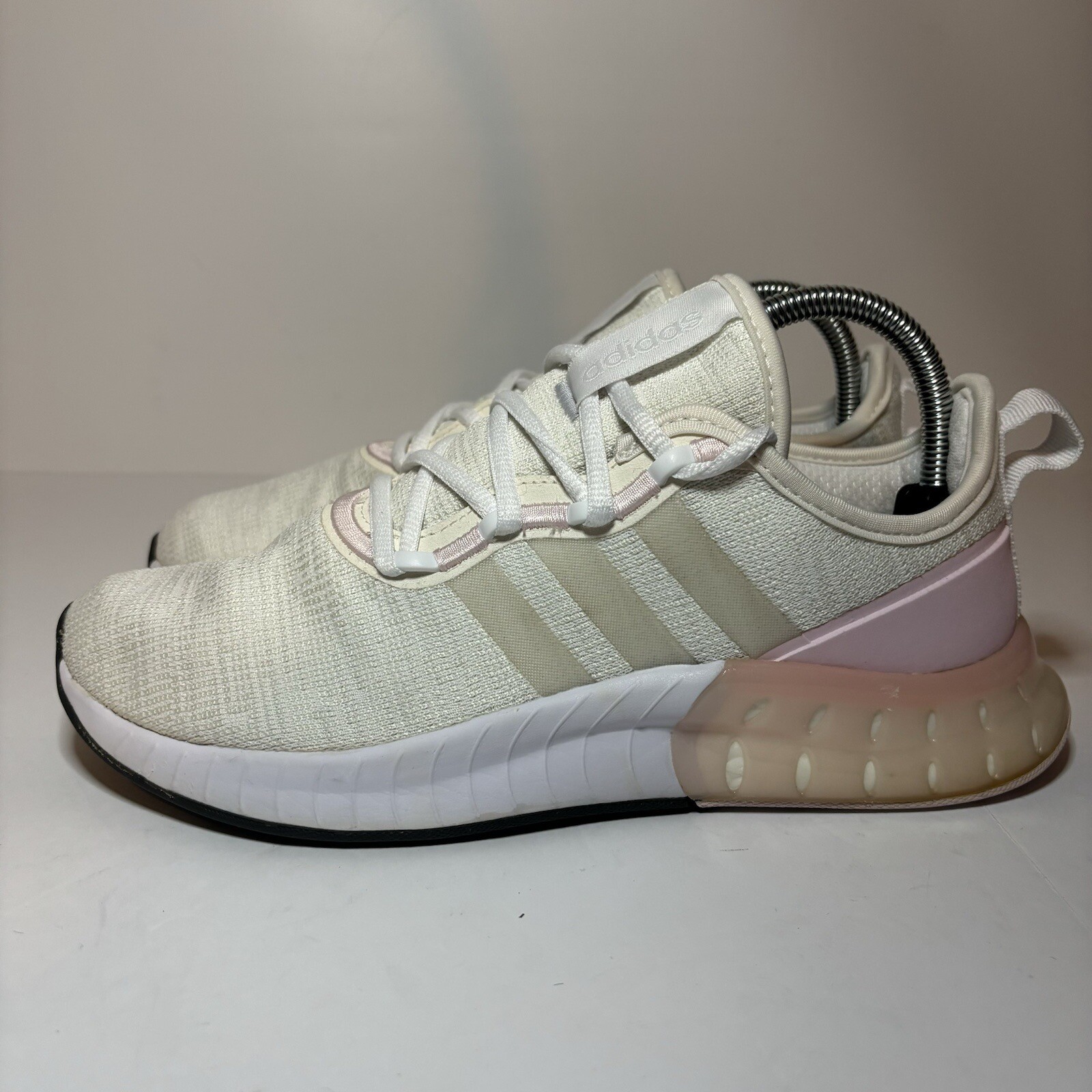 Adidas Womens Kaptir Super FZ2786 White Lace Up Low Top Running Shoes Sz 8.5 Adidas Womens Kaptir Super FZ2786 White Lace Up Low Top Running Shoes Sz 8.5