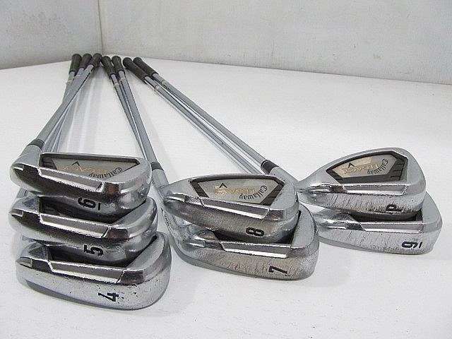 Golf Iron Set Callaway Legacy 2010 GS95 S-200 7pcs 4-P JAPAN