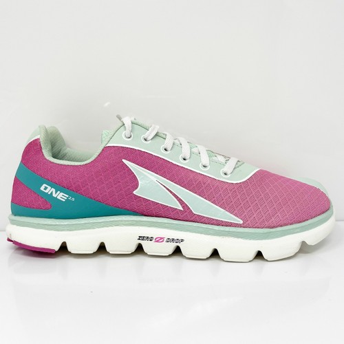 Pink Green Running Shoes Sneakers Size 
