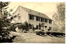  Harmar Brown School Infirmary Building-South Kent-Connecticut-Vintage Postcard