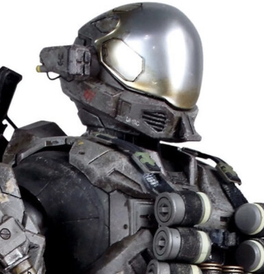 ThreeA HALO REACH フィギア 3A スパルタン　ヘイロー 3A halo reach Bambaland Exclusive Spartan Mark V EVA silver
