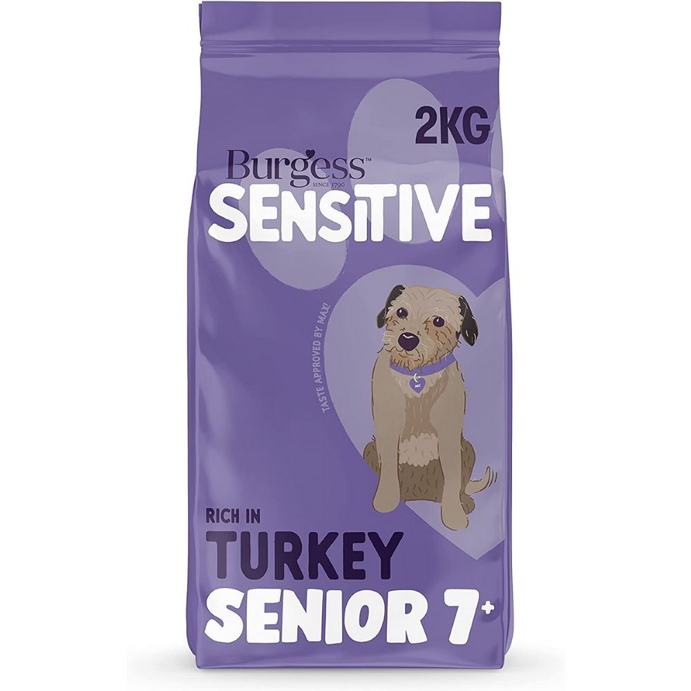 Burgess Sensitive Dog Food Hypoallergenic Turkey 2kg Or