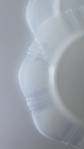 Macbeth Evans Depression Glass American Sweetheart 8" inch Salad Plates Set Of 3 - Picture 5 of 7