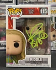 FUNKO POP 115 – Wwe – RIDDLE Signed Funko Pop Authentic Autograph w/ COA
