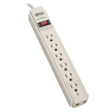 Tripplite TLP604TEL Surge Protector 6 Outlet 790J 4ft Cord