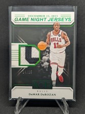 2024-25 Noir Game Night Jerseys DeMar DeRozan Patch /25 Bulls Buzzer Beater Shot