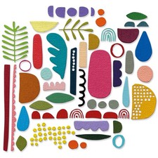 Sizzix Tim Holtz Thinlits Die Set Abstract Elements 43pcs